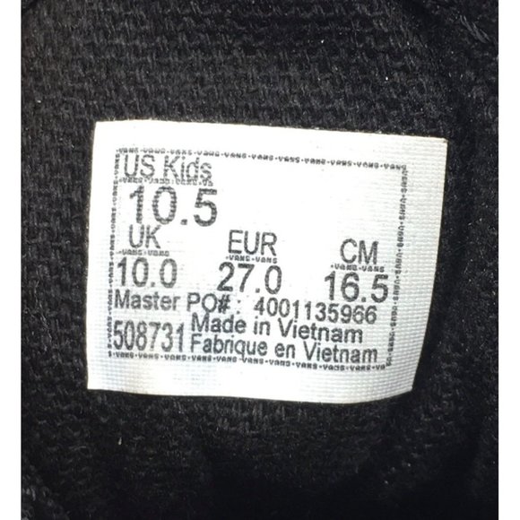 Vans 'Off the Wall' Animal Print Leopard Kids 10.5 - Picture 7 of 7